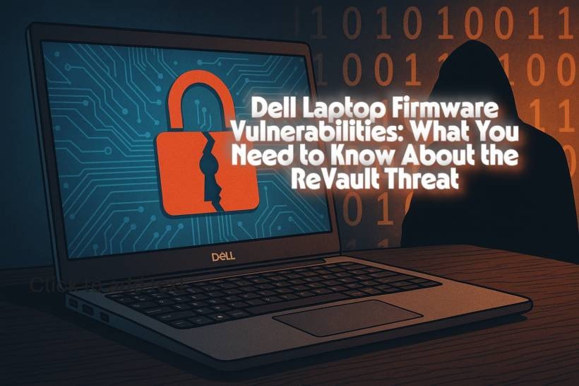 Dell Laptop Firmware Vulnerabilities: What You Need to Know About the ReVault Threat