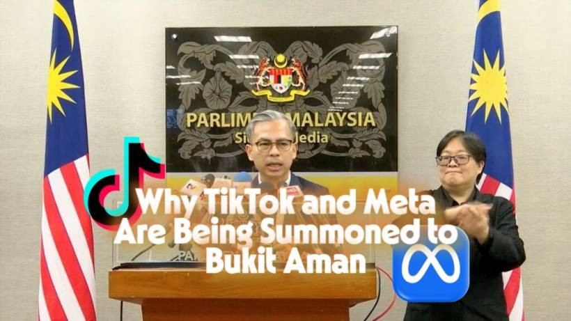 Why TikTok and Meta Are Being Summoned to Bukit Aman