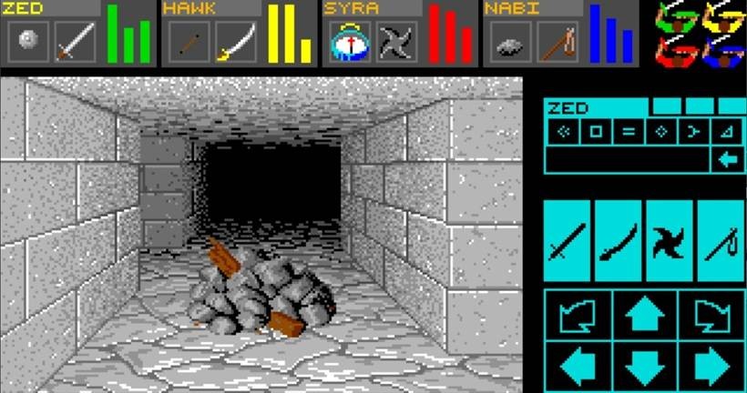 Dungeon Master (1987, DOS) – The Pioneer of Real-Time Dungeon Crawlers