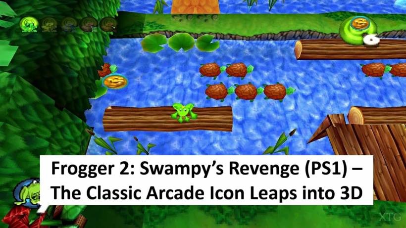 Frogger 2: Swampy’s Revenge (PS1) – The Classic Arcade Icon Leaps into 3D