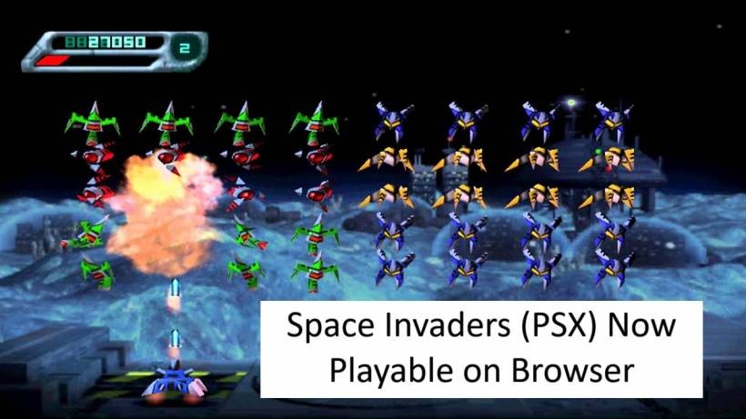 Space Invaders (PSX) – Now Playable in Your Browser