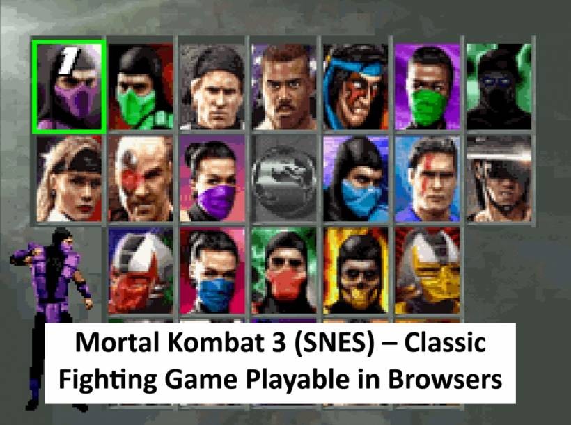 Mortal Kombat 3 (SNES) – Classic Fighting Game Playable in Browsers