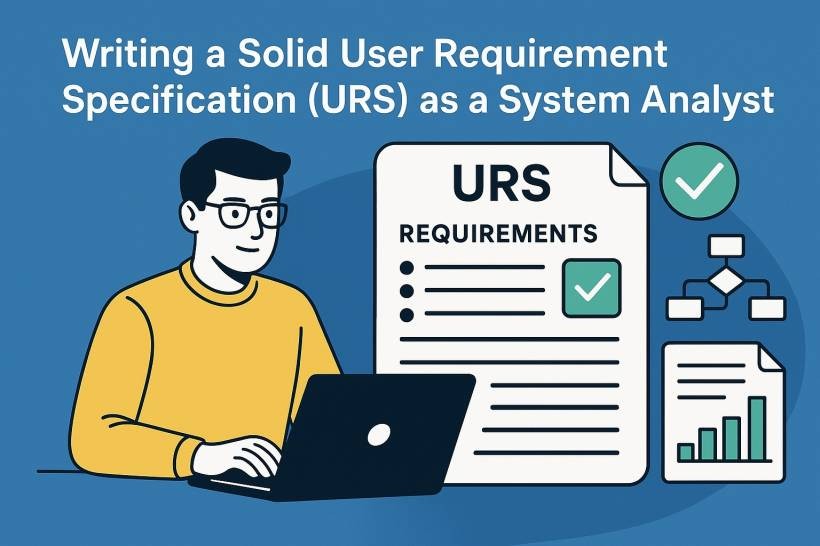 Writing a Solid User Requirement Specification (URS) as a System Analyst