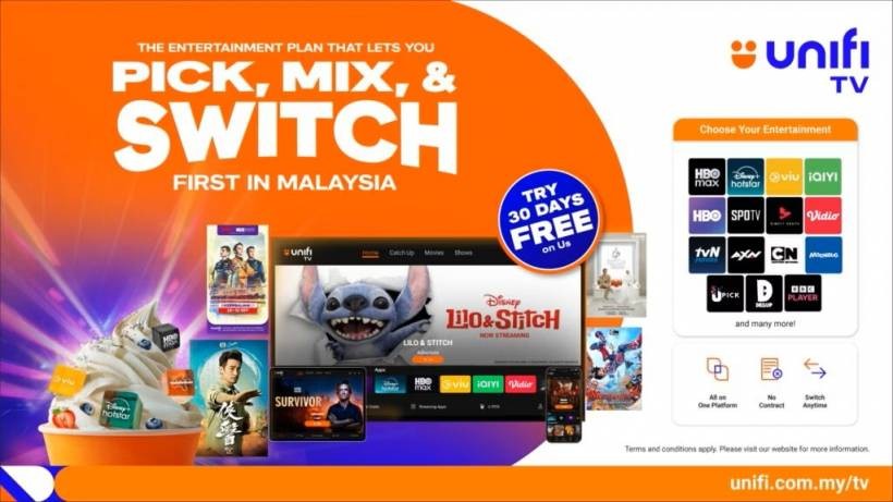 TM Opens Up Revamped Unifi TV to All Malaysians