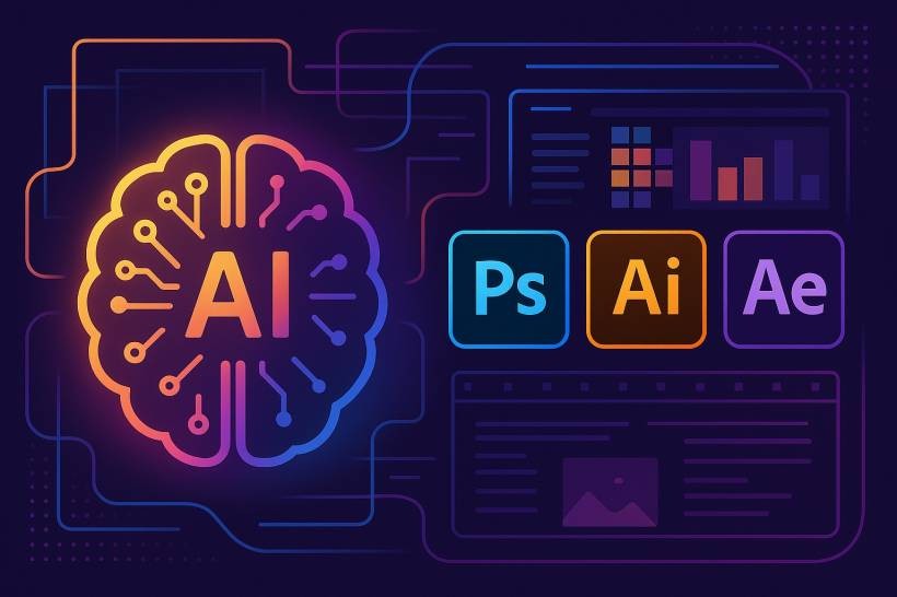 How AI in 2025 Changed the Designer Workflow with Photoshop, Illustrator, and After Effects