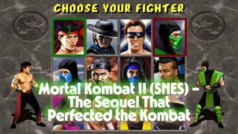 Mortal Kombat II (SNES) – The Sequel That Perfected the Kombat