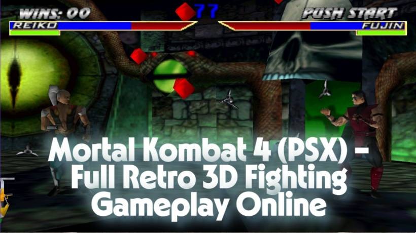 Mortal Kombat 4 (PSX) – The Franchise Enters the 3D Era