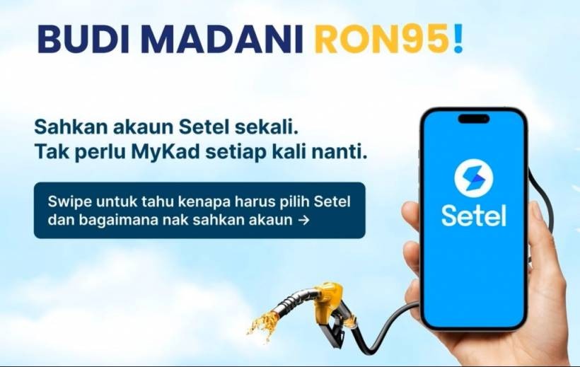 Setel App Now Supports BUDI95 Subsidy Verification