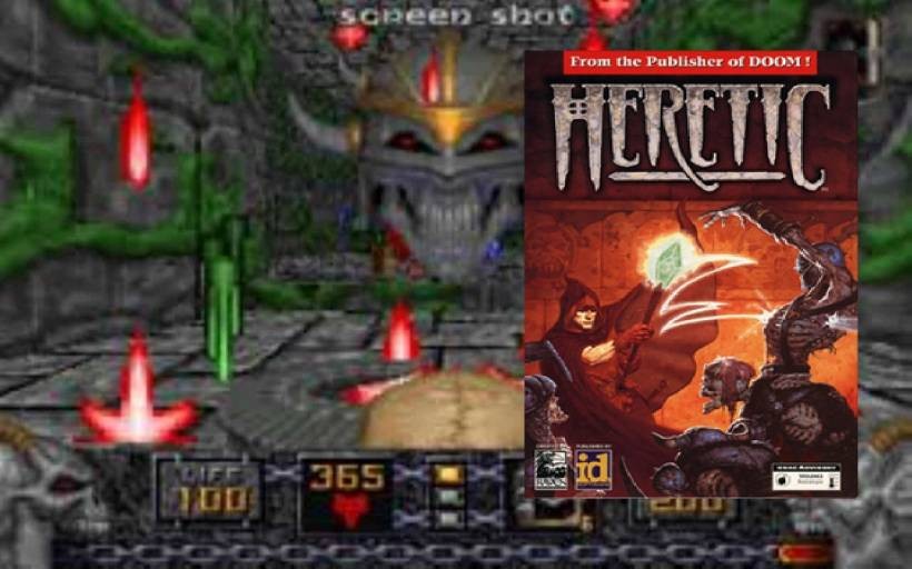 Heretic (DOS) – Magic, Monsters, and Mayhem in a Dark Fantasy World