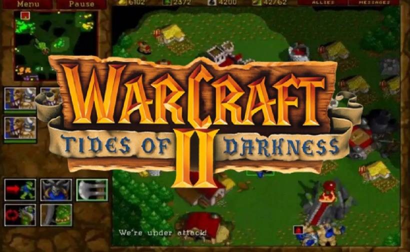 Warcraft II: Tides of Darkness (DOS/PC) – Expanding the War Across Land, Sea, and Sky