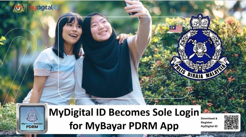 MyDigital ID Becomes Sole Login for MyBayar PDRM App