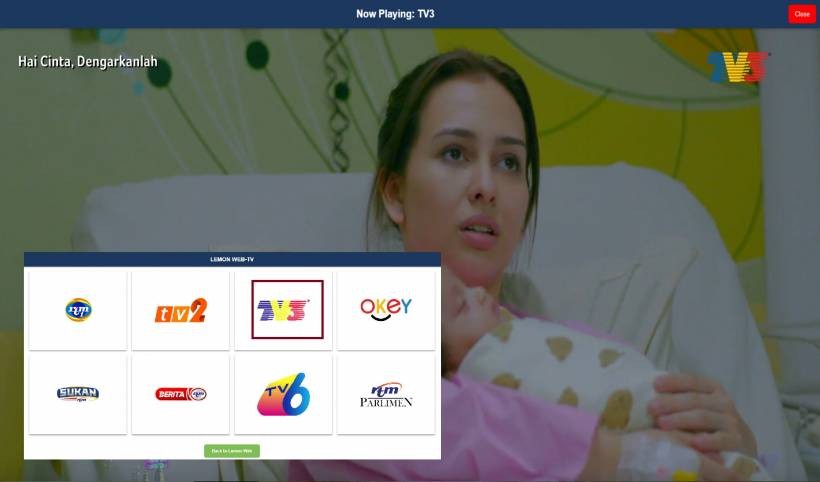 Fixing LemonWeb WebTV Stream for TV3 Channel