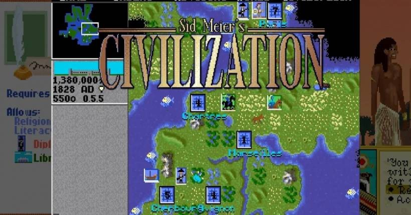 Sid Meier’s Civilization (DOS) – The Game That Built Empires and Defined Strategy