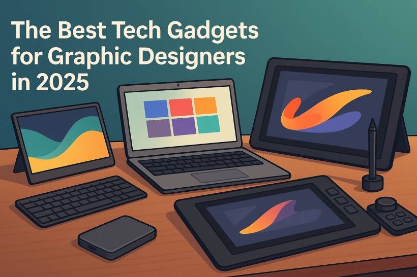 The Best Tech Gadgets for Graphic Designers in 2025