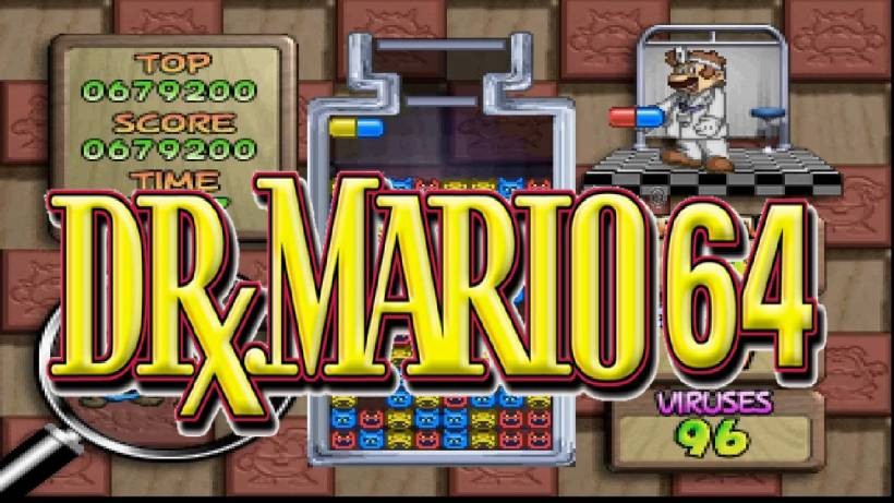 Dr. Mario 64 (N64) – The Doctor Is Back in 3D