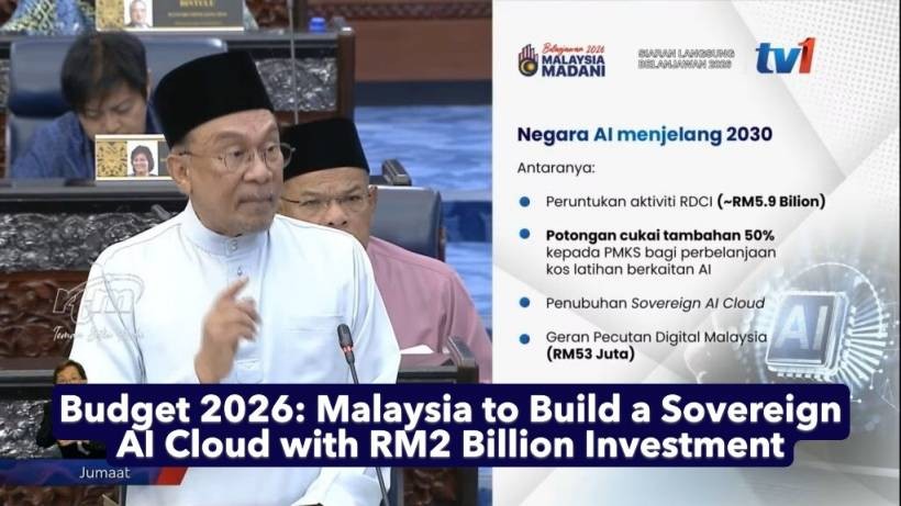 Budget 2026: Malaysia to Build a Sovereign AI Cloud with RM2 Billion Investment