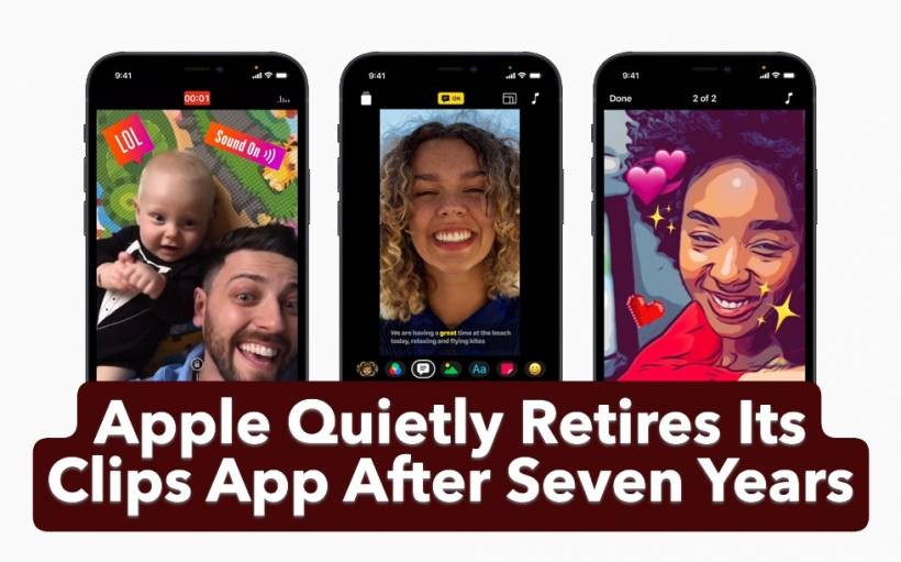 Apple Quietly Retires Its Clips App After Seven Years