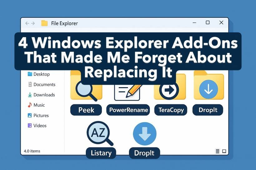 4 Windows Explorer Add-Ons That Made Me Forget About Replacing It