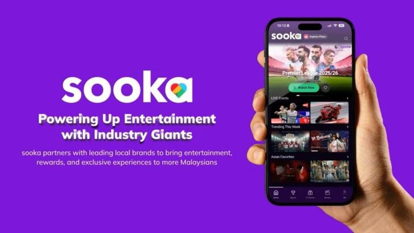 sooka Teams Up With Malaysian Brands to Bring Sports and Entertainment Streaming to More People