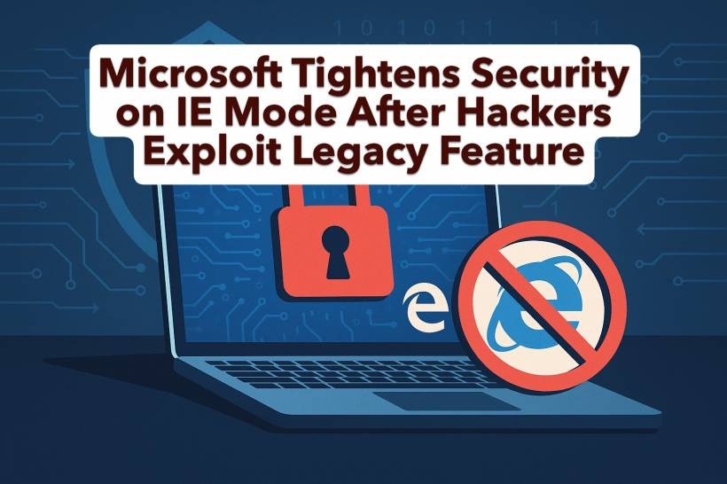 Microsoft Tightens Security on IE Mode After Hackers Exploit Legacy Feature