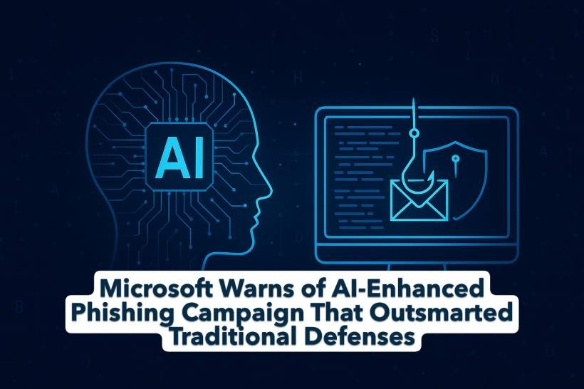Microsoft Warns of AI-Enhanced Phishing Campaign That Outsmarted Traditional Defenses