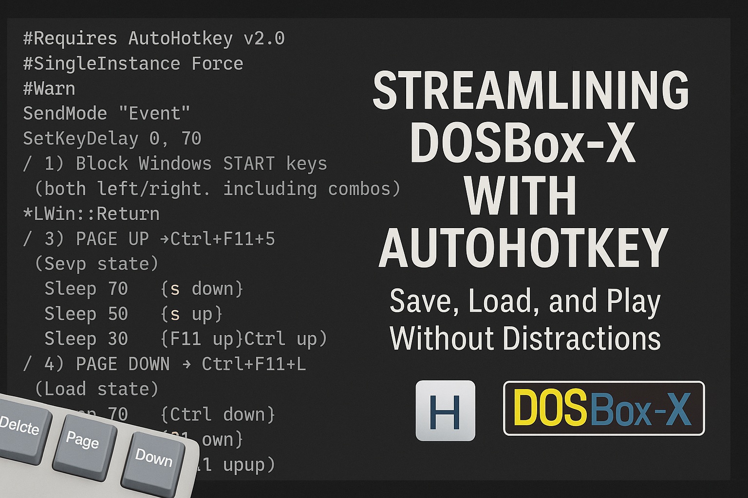 DOSBOX-X Custom Version
