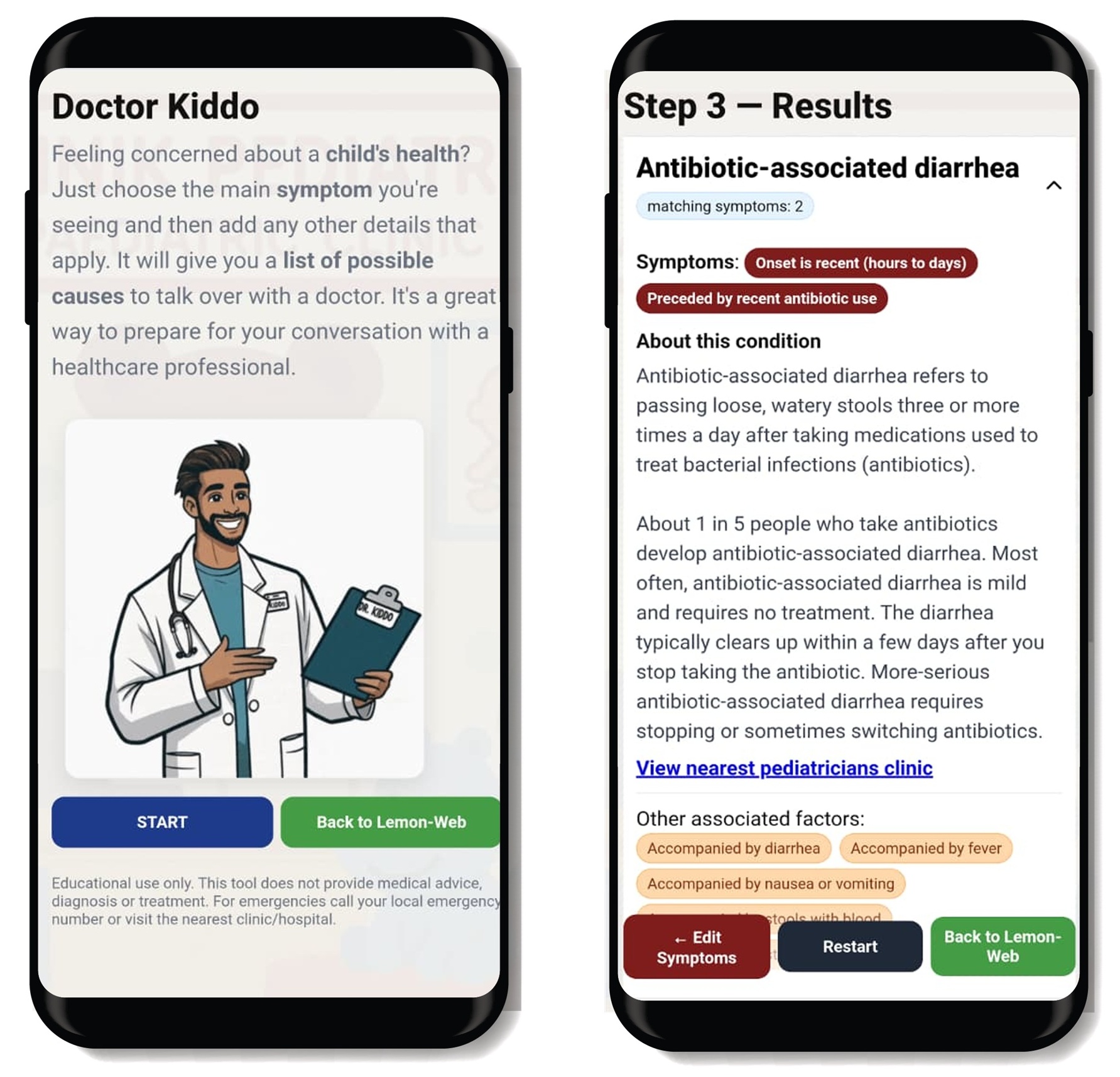 Doctor Kiddo Mobile App