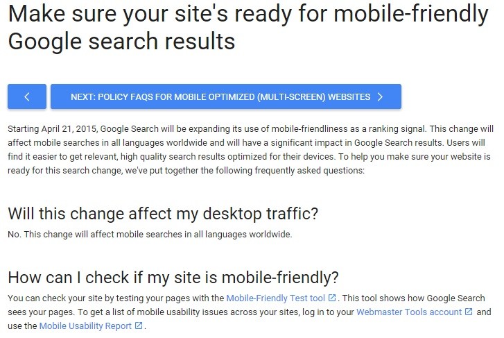 New method for Google Ranking system