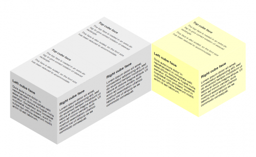 Creating a 3D Cube using 2D CSS transformations
