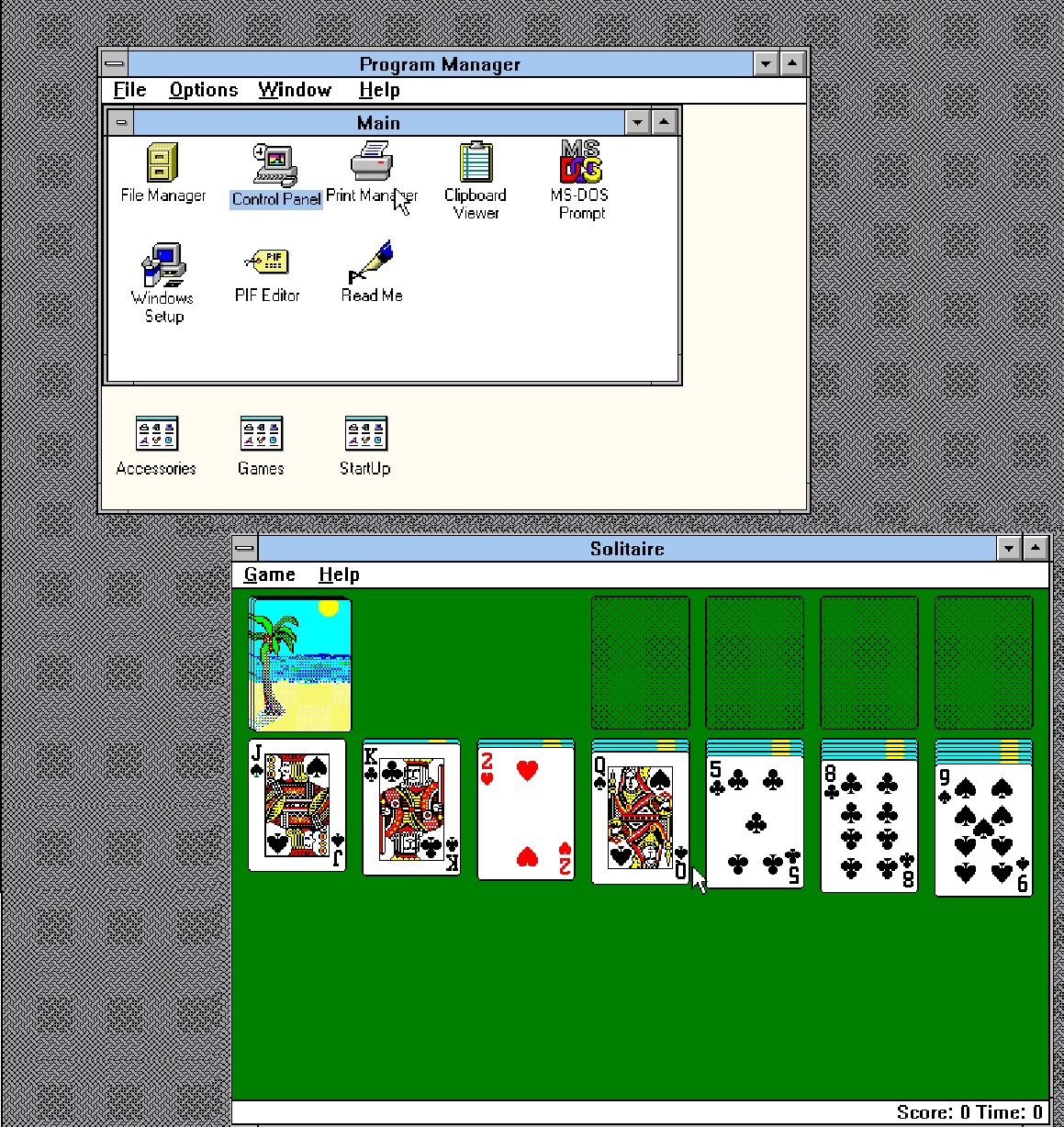 Windows 3.11 preview